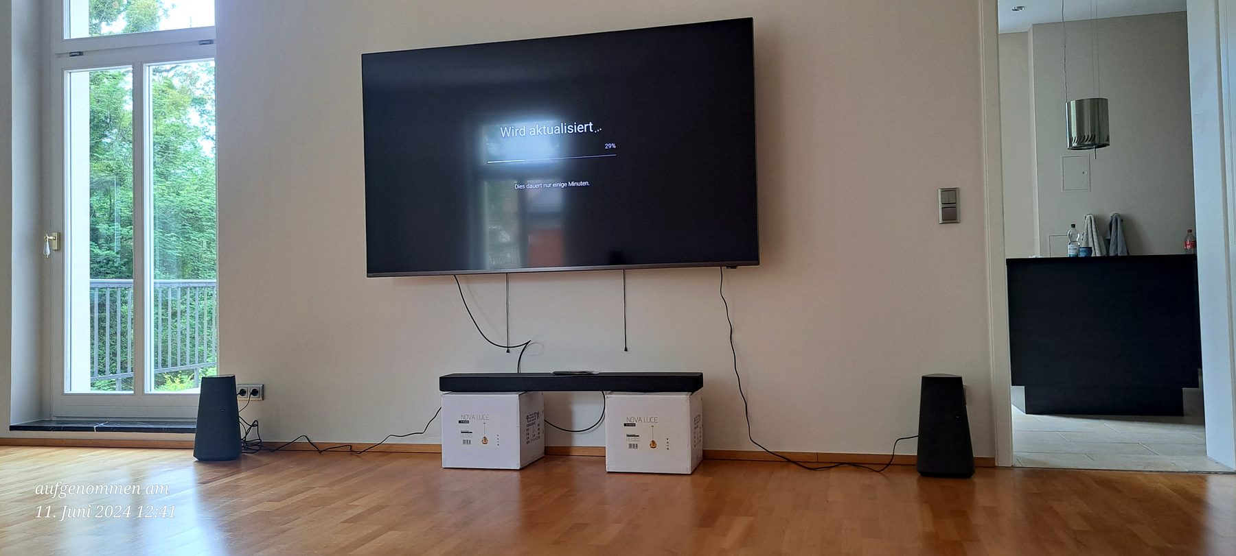 TV-Aufstellung, Montage und Einrichtung vor Ort