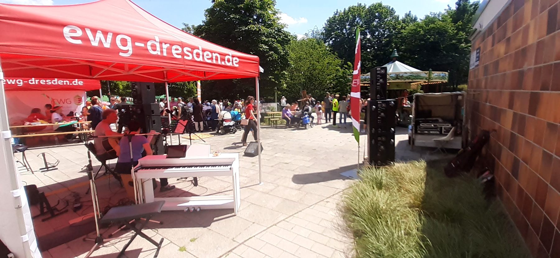 Westhangfest Dresden-Gorbitz mit Tontechnik